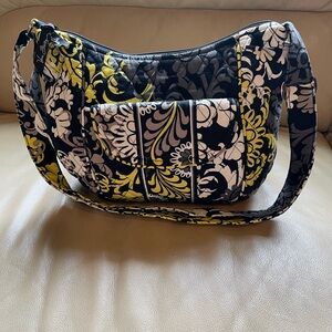 Vera Bradley - Baroque Crossbody Hobo - EUC!